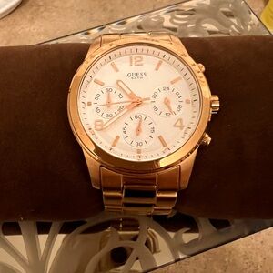 Guess Rose gold watch